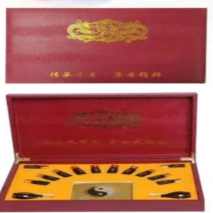 养生套盒/产品名称：红皮盒15件养护套组